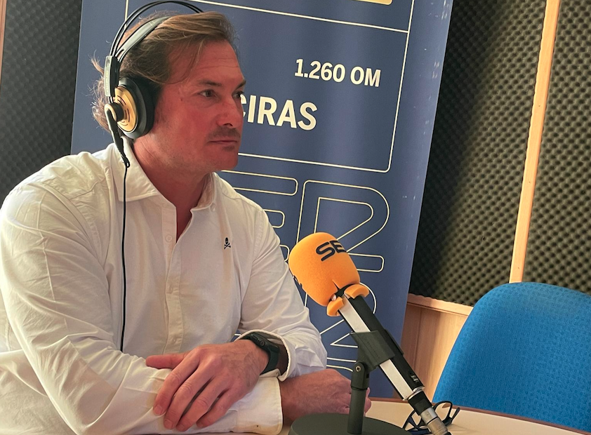 Diego Sánchez Rull, durante una entrevista tras su absolución.
