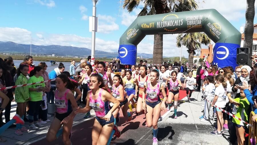 Salida V Carrera Solidaria de Palmones