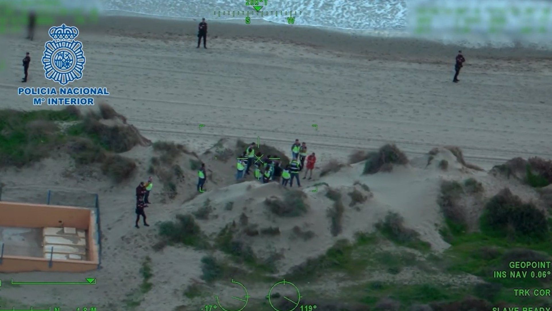 La Policía Nacional resuelve el homicidio de una mujer que fue hallada muerta en una playa de Marbella. Foto: CNP.