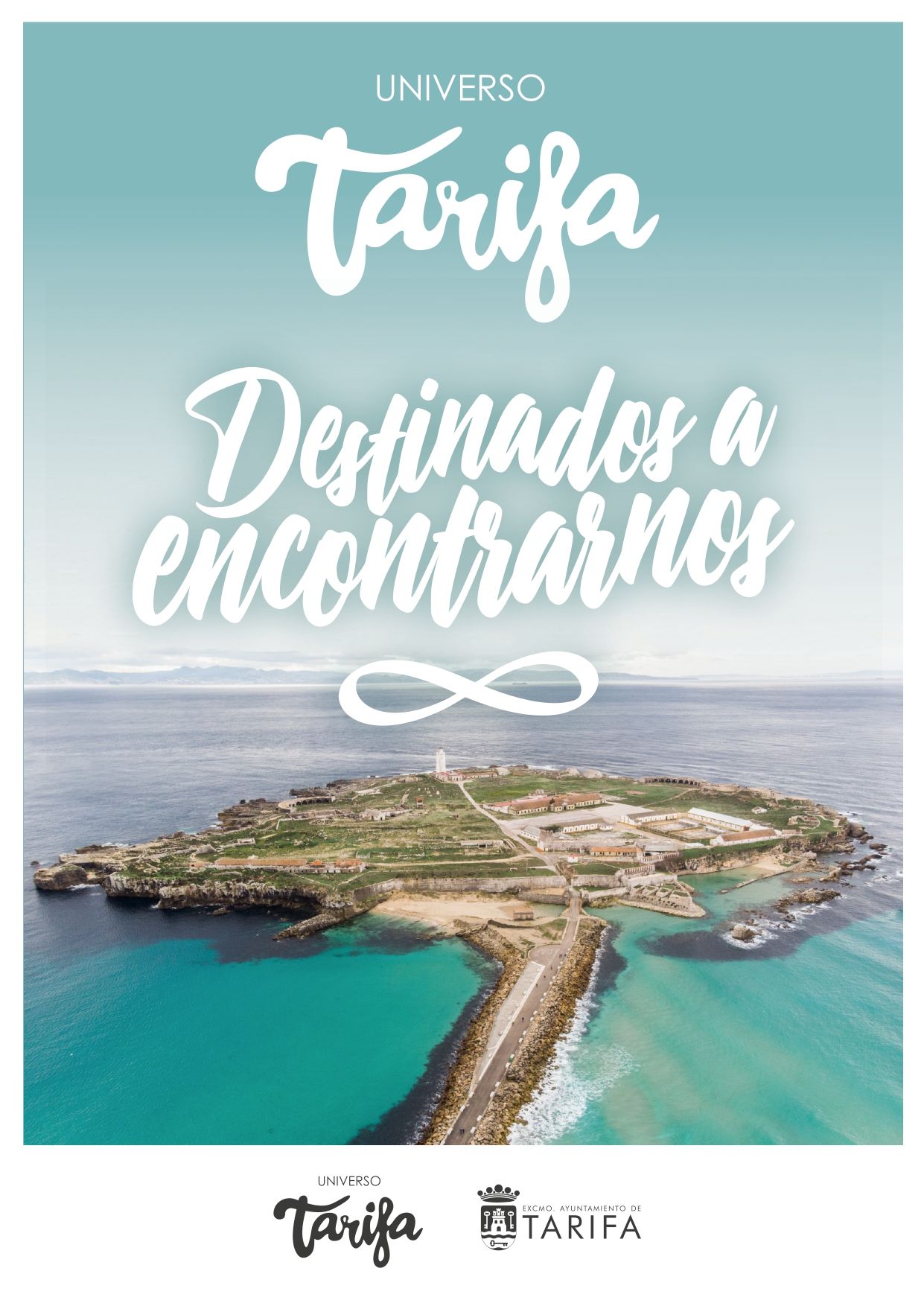 Cartel promocional de Tarifa en Fitur 2023.