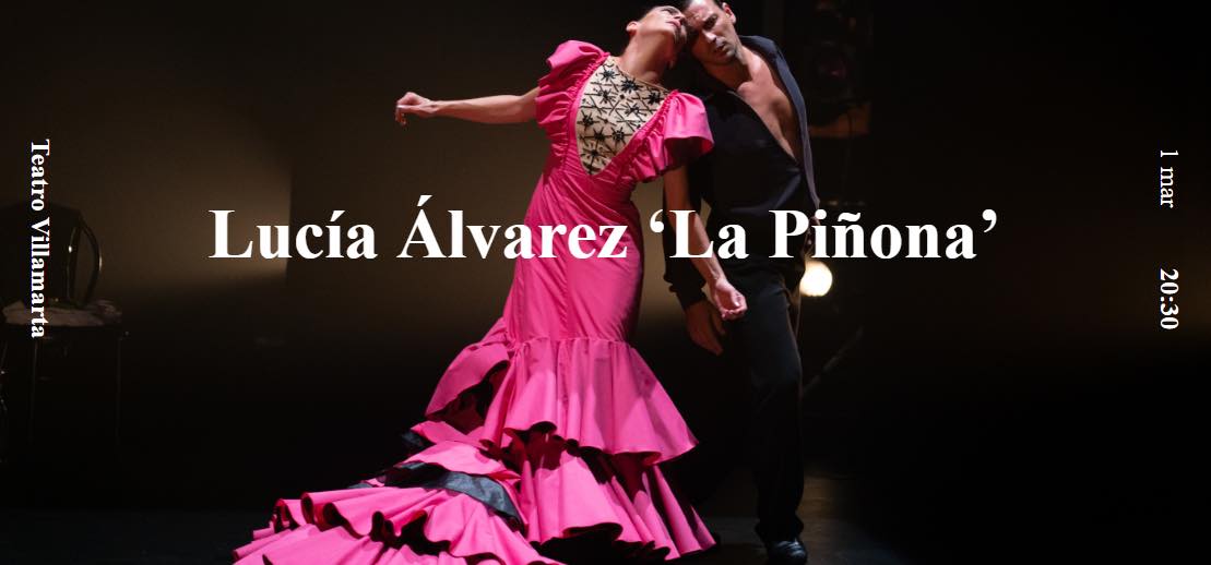 'La Piñona' presenta el espectáculo 'Insaciable' en el Teatro Villamarta de Jerez.