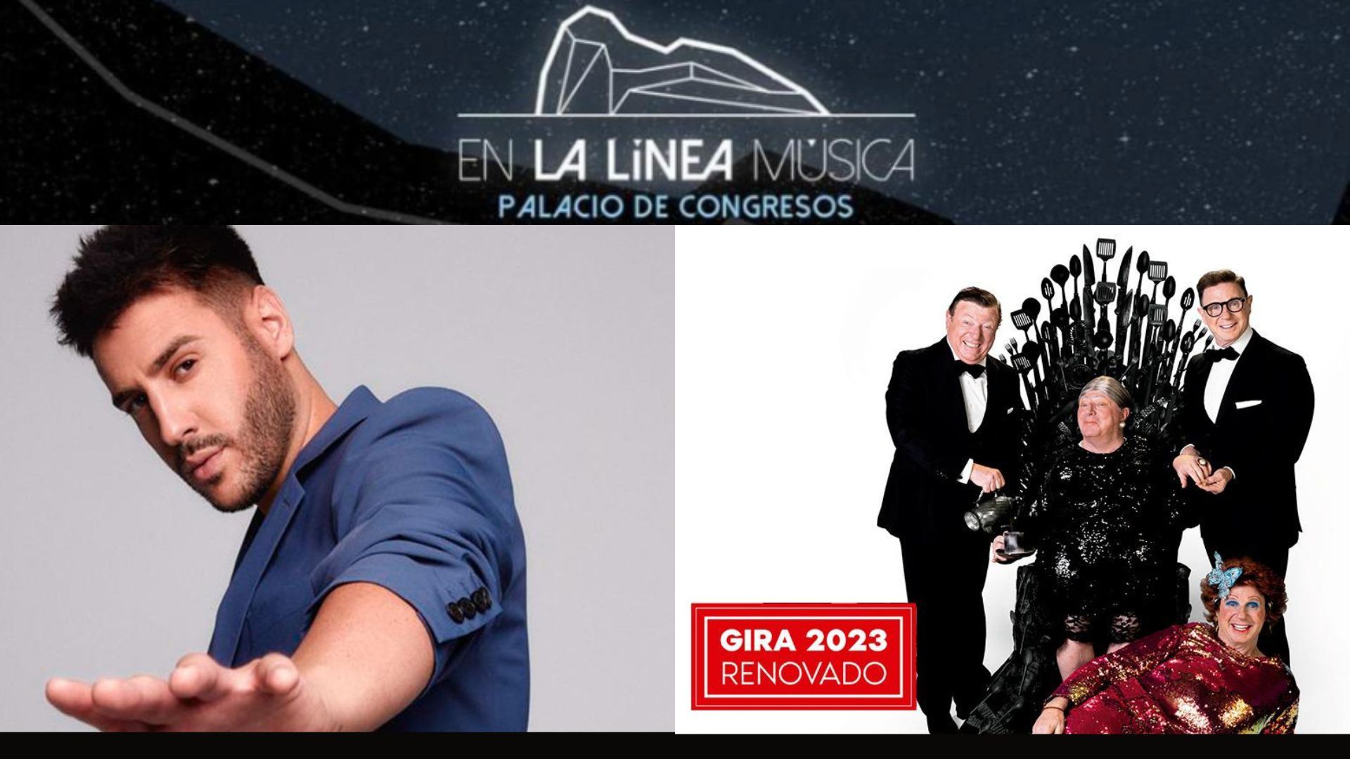 Nuevas confirmaciones para 'En La Línea Música': Antonio José y Los Morancos  estarán presentes en mayo en El Arenal.