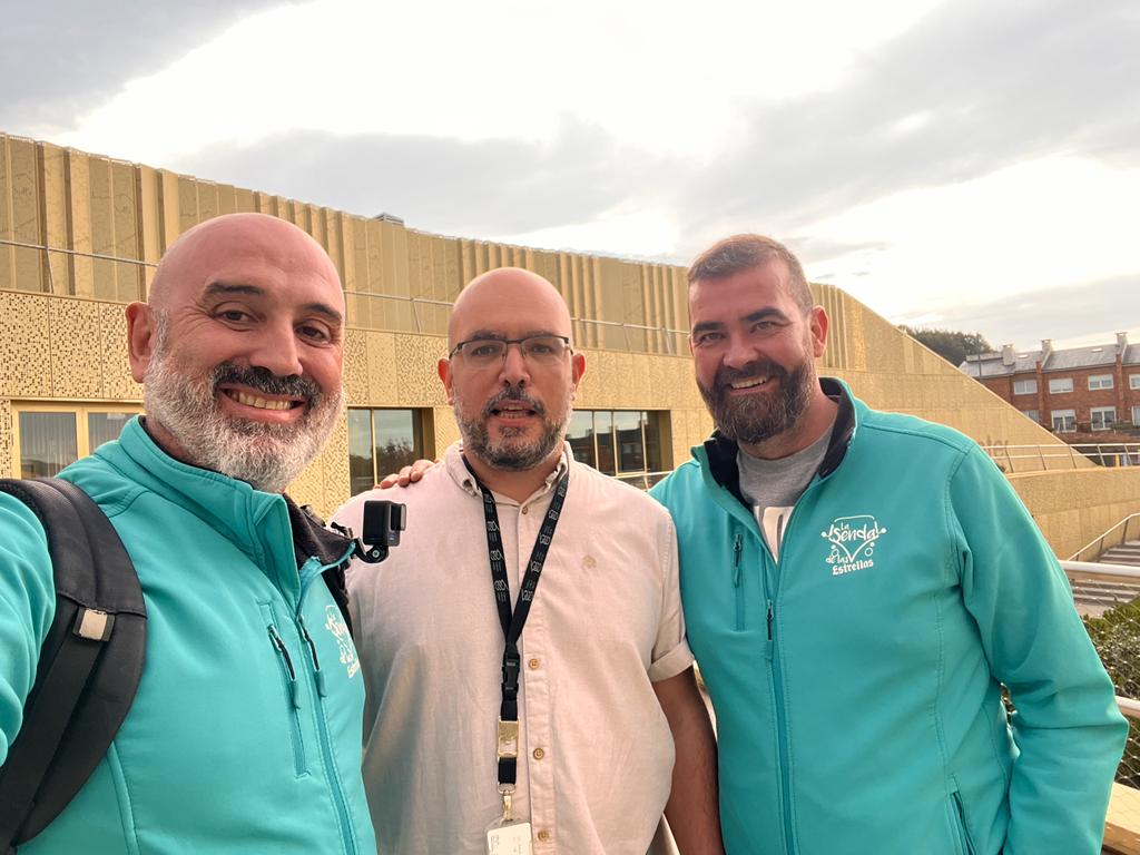 Basque Culinari en San Sebastián con Gonzalo Parra, donde degustaron el menú ofrecido por sus alumnos.
