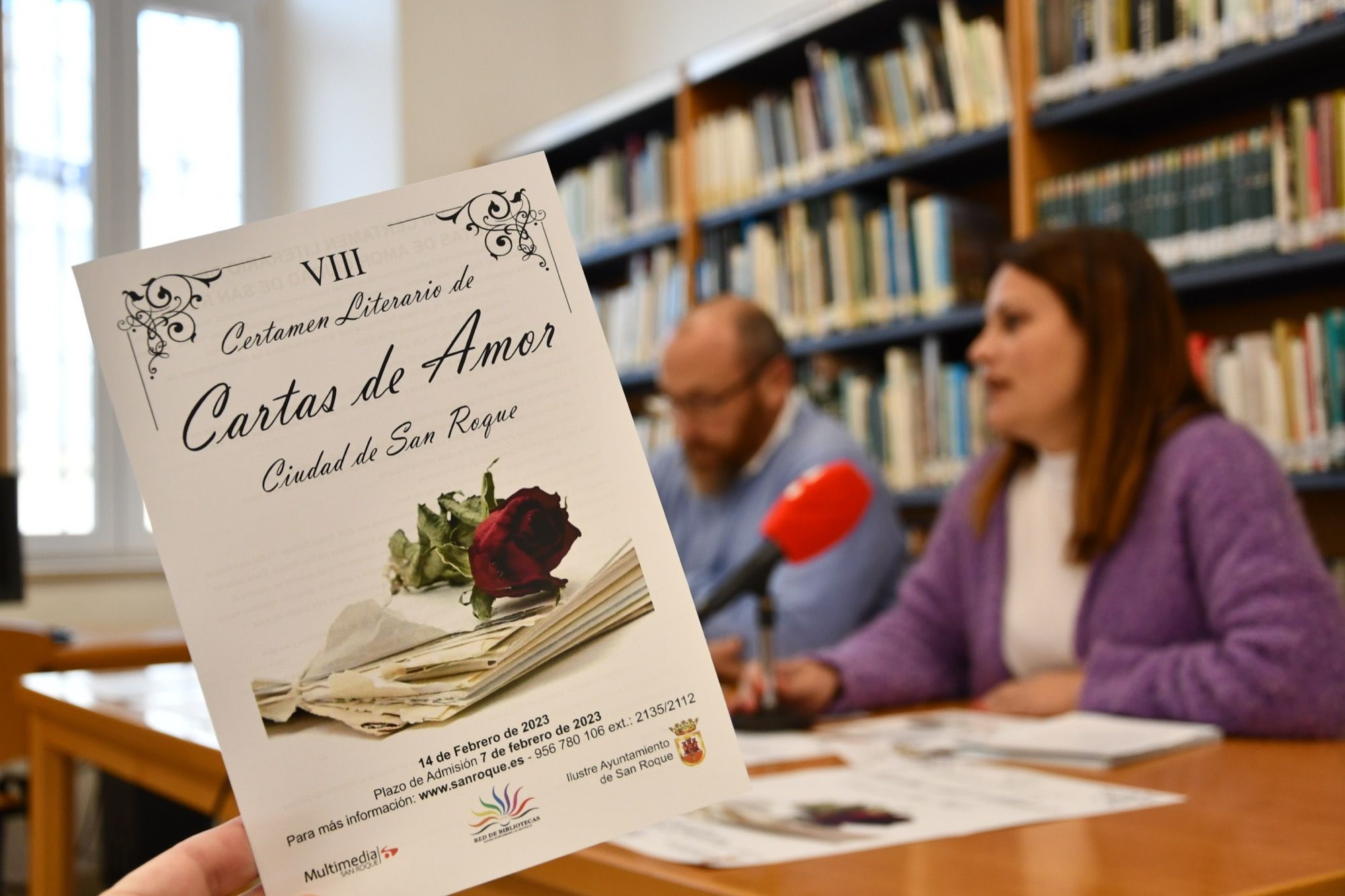 Presentado el VIII Certamen Literario de Cartas de Amor 'Ciudad de San Roque”