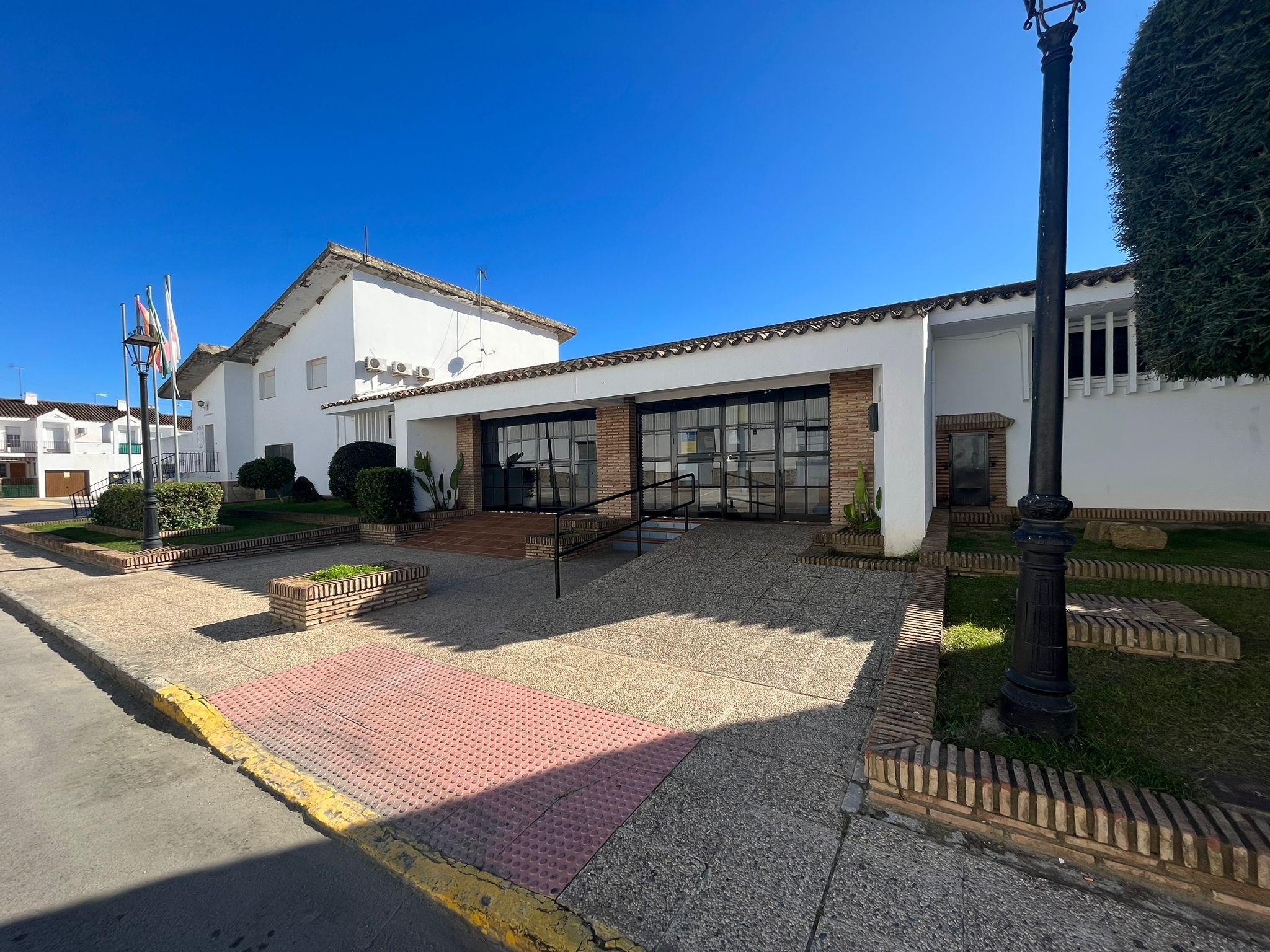 Edificio del Aula de la Juventud, Cultura y Deporte, que había sido hasta el pasado año sede de Asuntos Sociales.