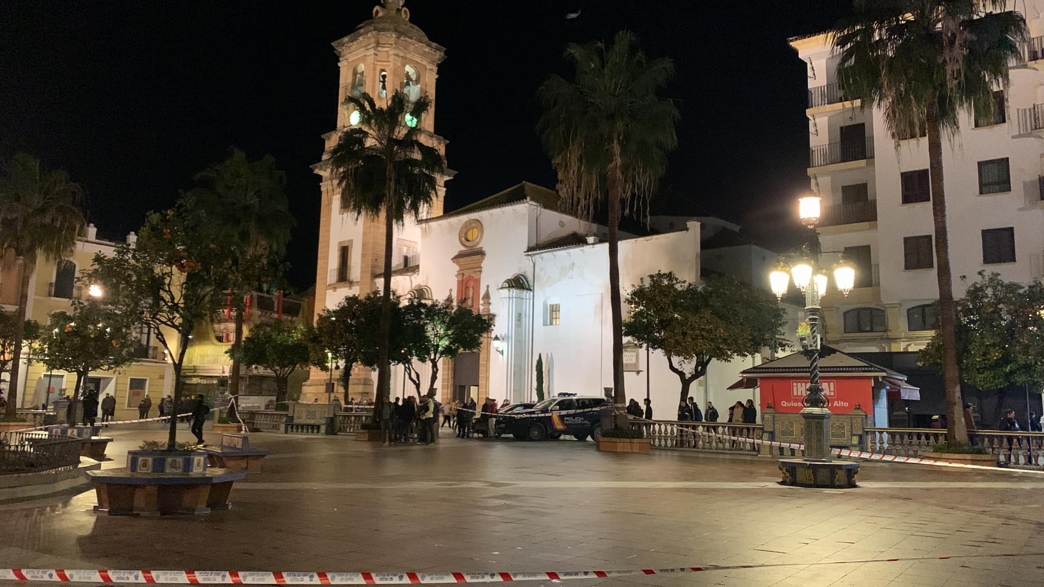 Muerte del sacristán de la Parroquia de Nuestra Señora de la Palma. Foto: 8Directo