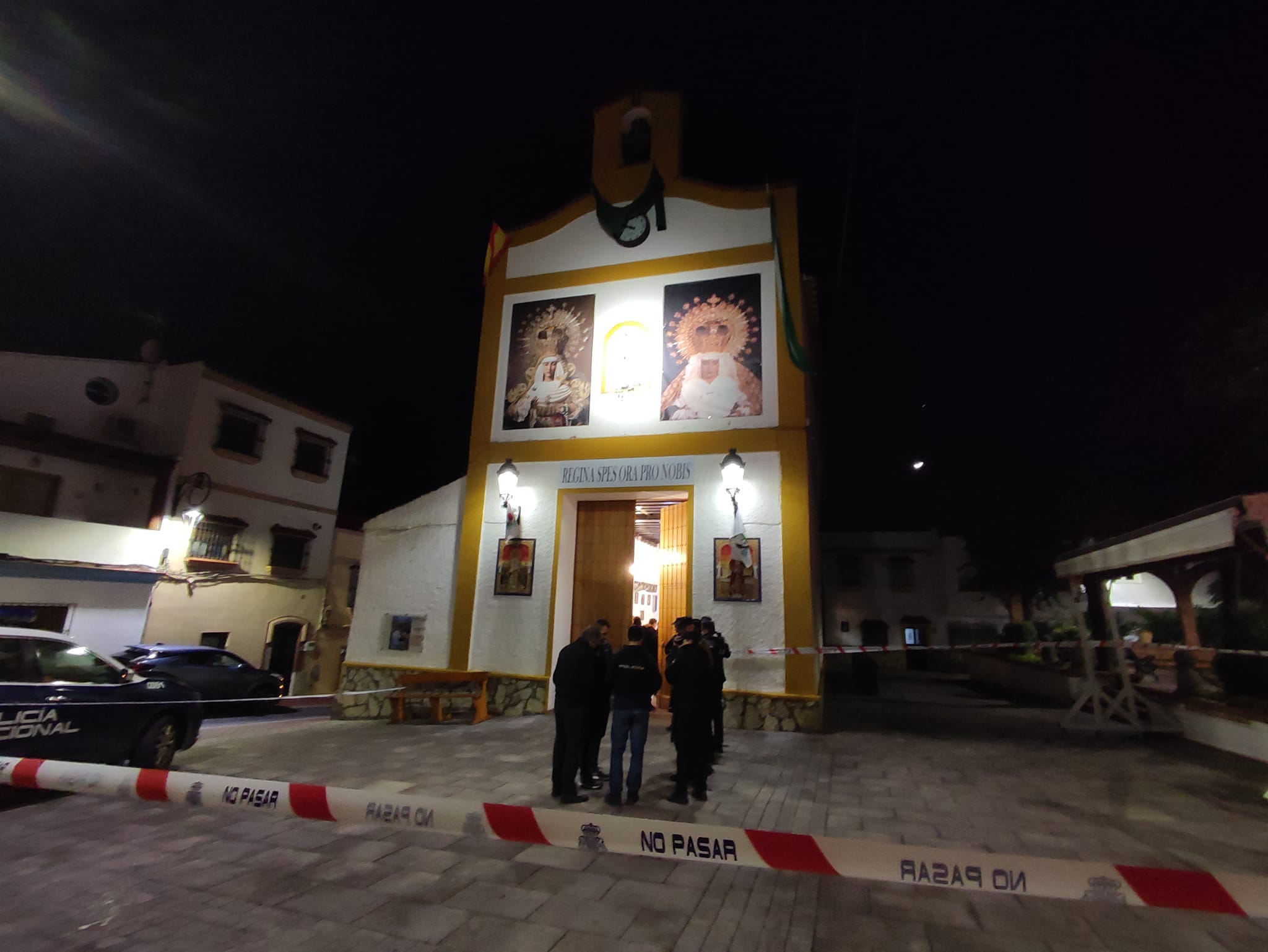 Asesinan al sacristán de La Palma en la Plaza Alta de Algeciras. Foto: F.M./8Directo.