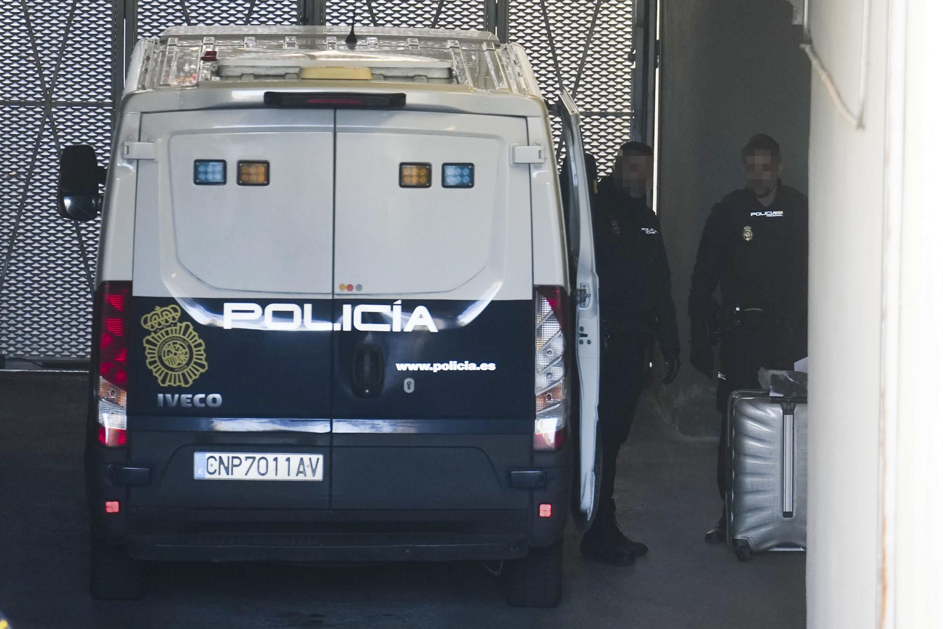 El presunto autor del ataque en Algeciras pasa a disposición del juez de la Audiencia Nacional. Foto: EFE.