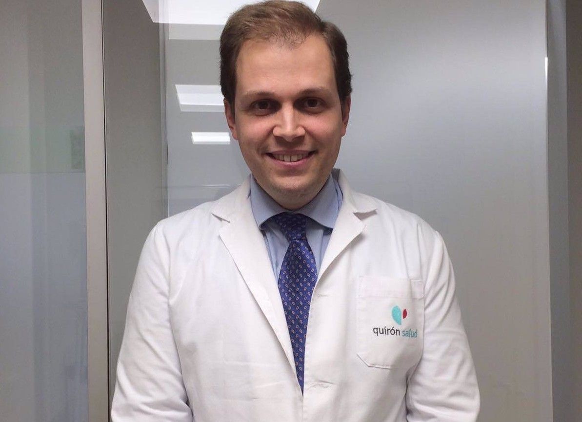 El doctor Daniel Cabo de Quirónsalud Campo de Gibraltar, valorado como el mejor endocrino de España.