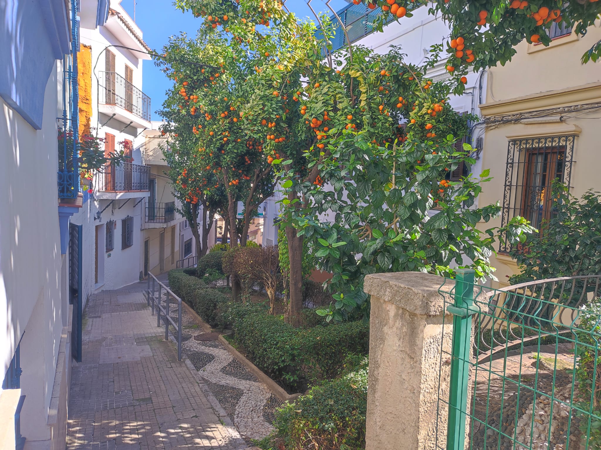 Calle Ruiz Tagle, en el barrio de San Isidro.