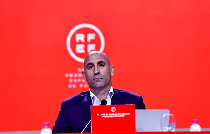 El presidente de la RFEF, Luis Rubiales