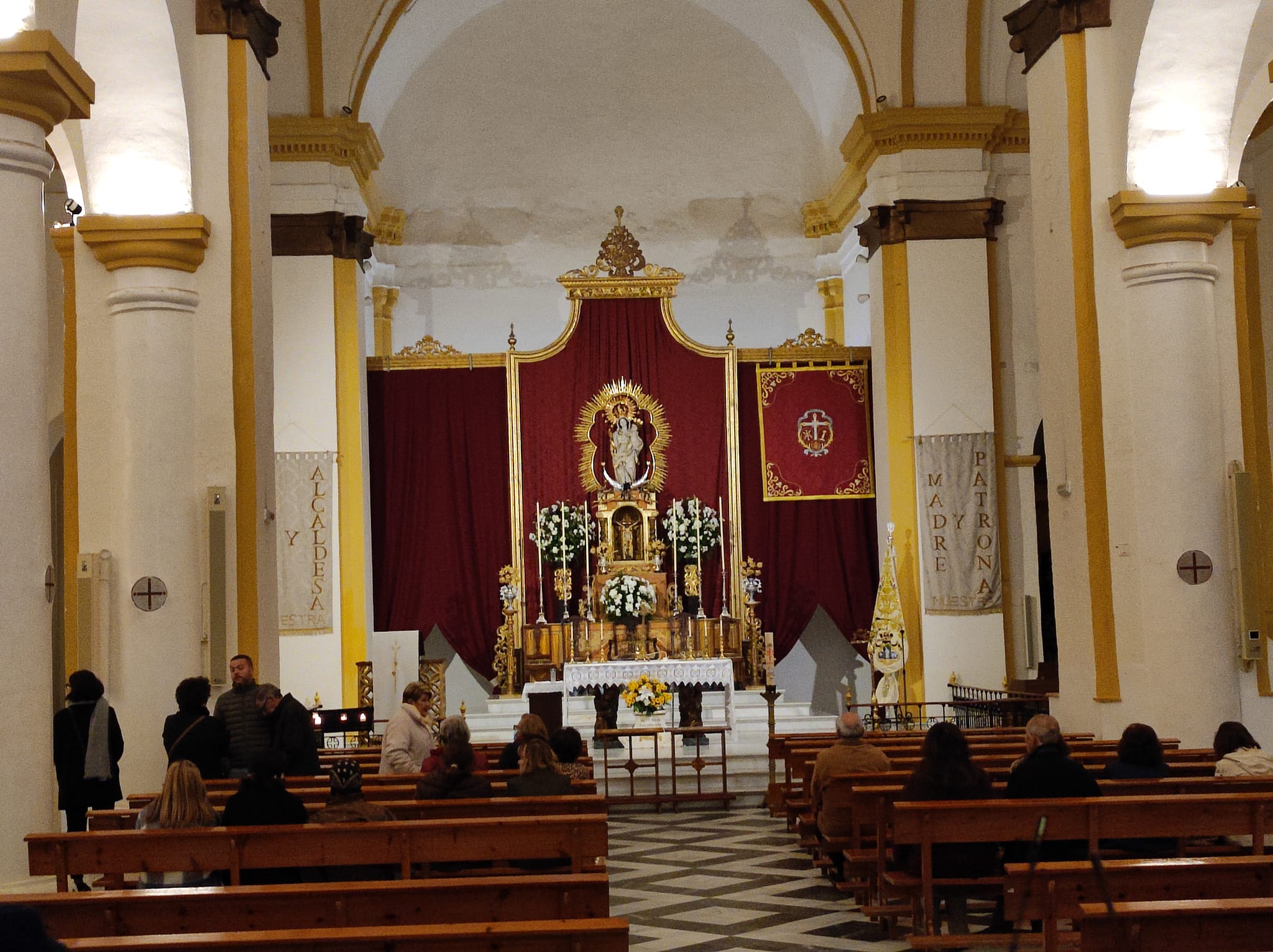 Interior de la Iglesia de La Palma. Foto: S. D.
