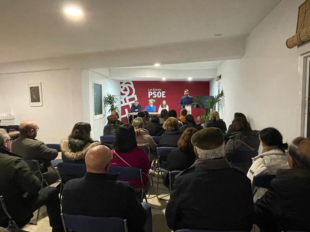 Asamblea celebrada este jueves por el PSOE de Los Barrios.