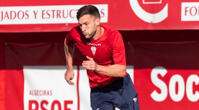 Iván Turrillo, capitán del Algeciras. FOTO: ACF