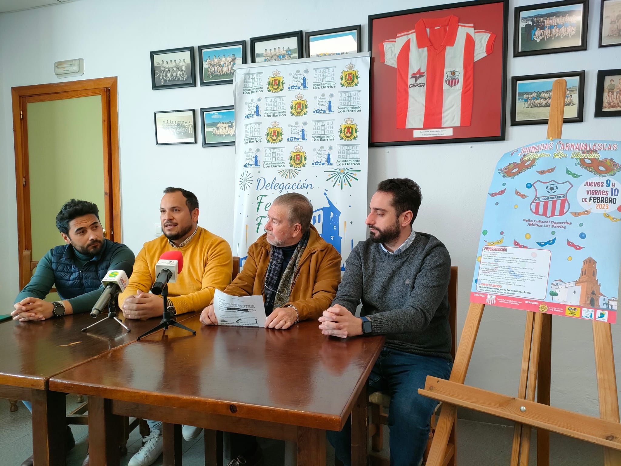 Presentado el cartel de las I Jornadas Carnavalescas ‘Atlético Los Barrios’ Presentado el cartel de las I Jornadas Carnavalescas ‘Atlético Los Barrios’