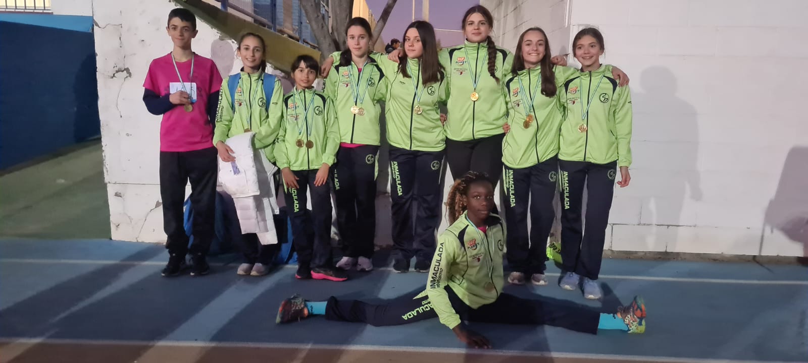 Atletas del CA La Inmaculada Algeciras