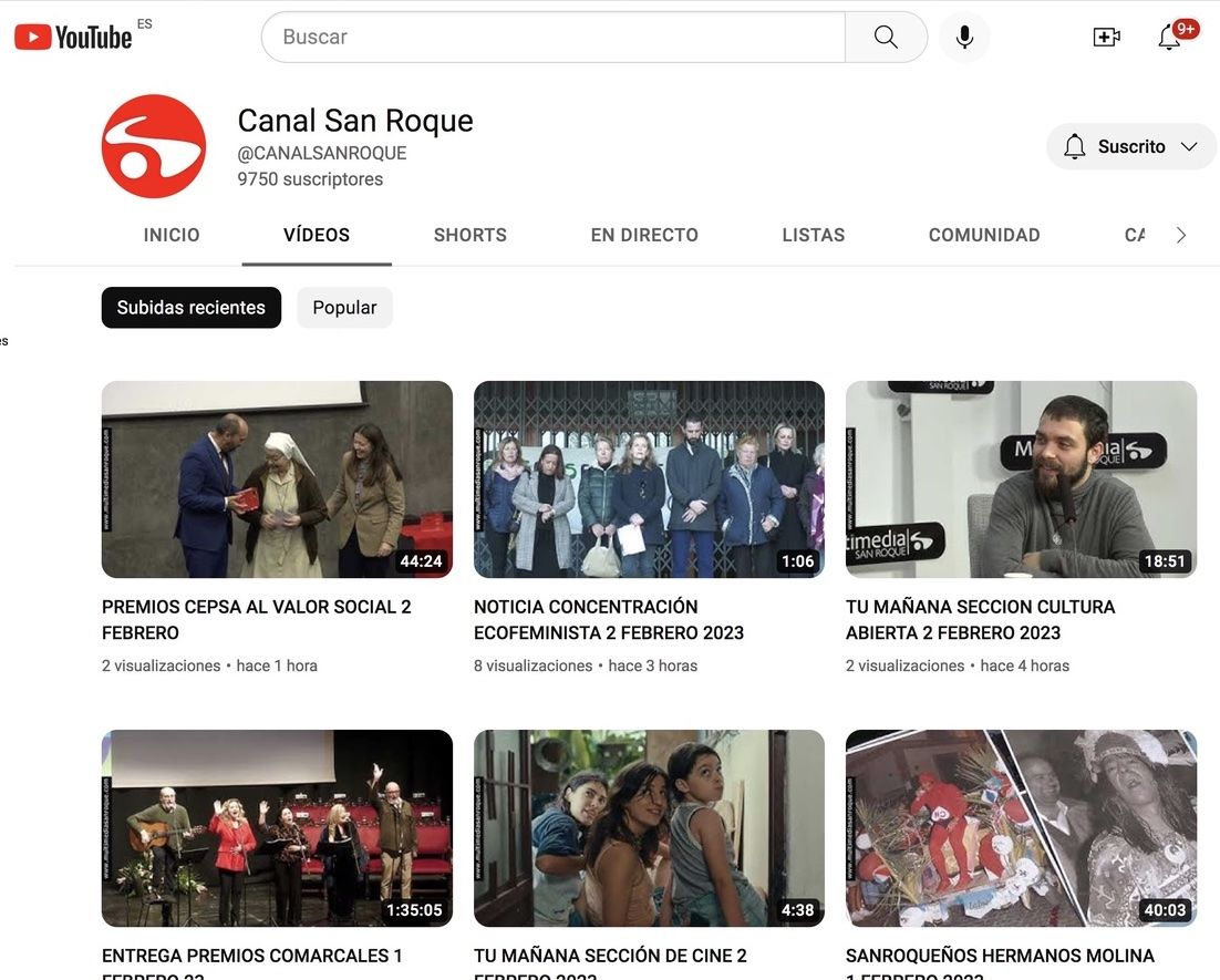 Hackean la cuenta de YouTube de Canal San Roque