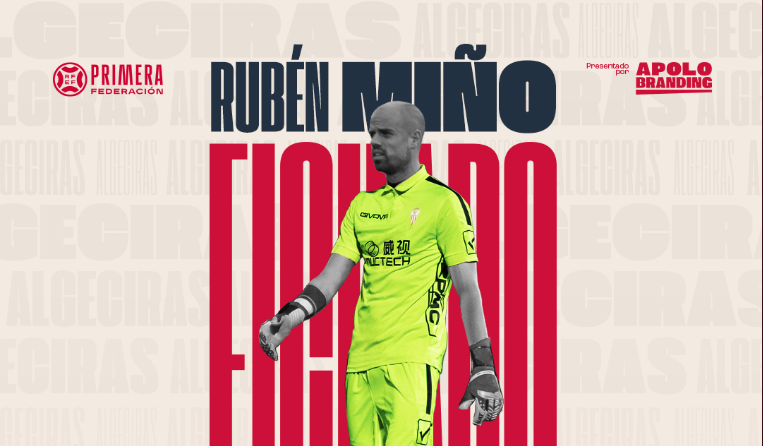 Rubén Miño. Foto: Algeciras CF.