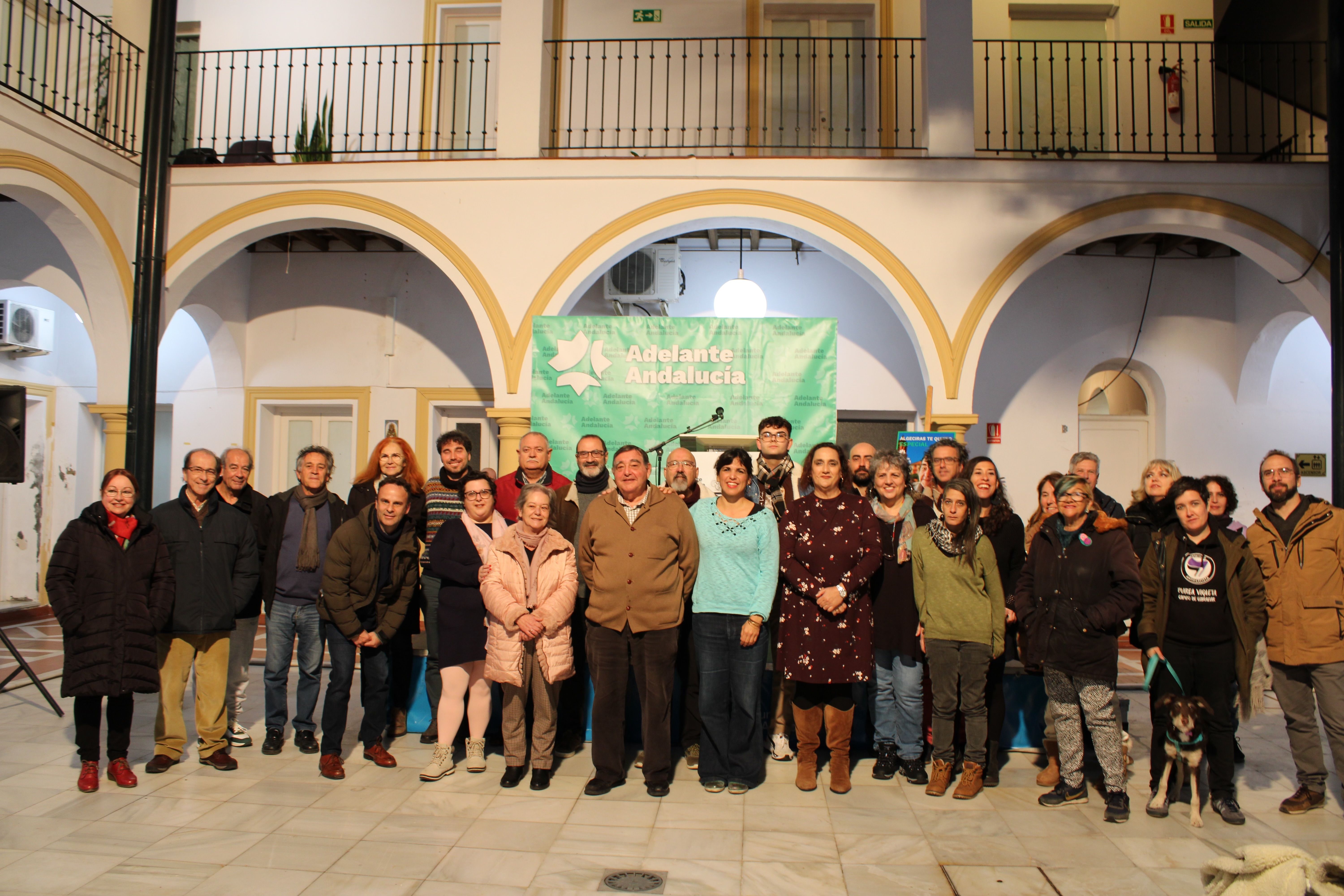 Presentación de la candidatura de Rafael Fenoy.