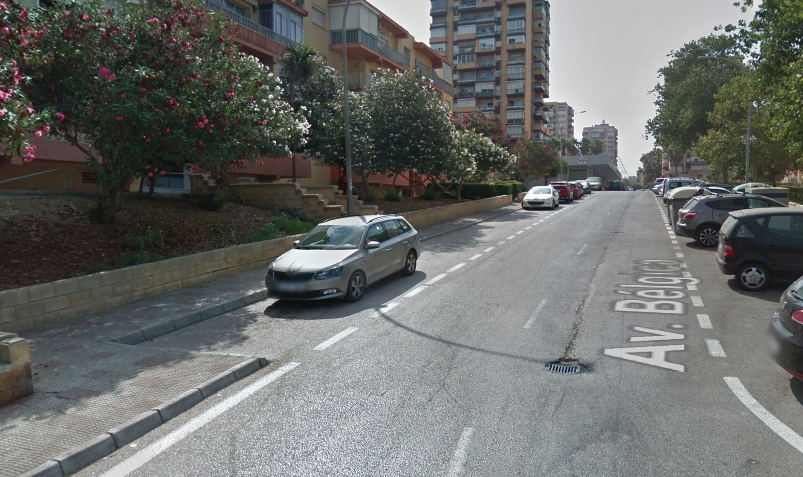 Avenida de Bélgica. 