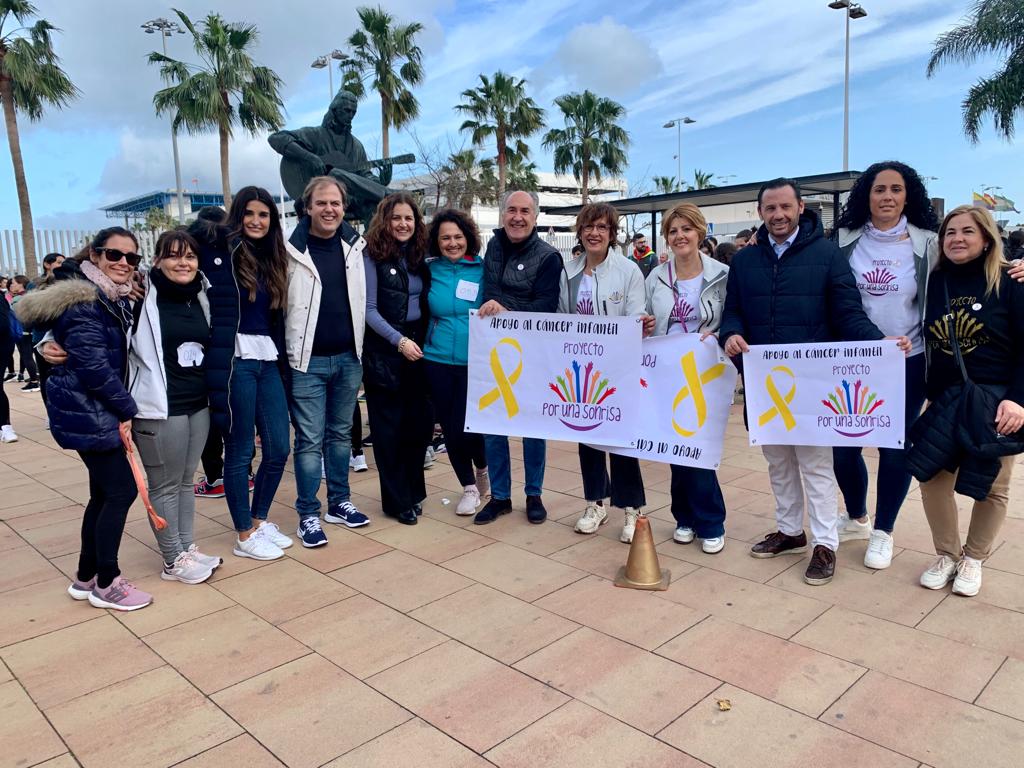 Más de 300 personas en marcha  ‘Kursaaludable', solidario con 'Por Una Sonrisa'