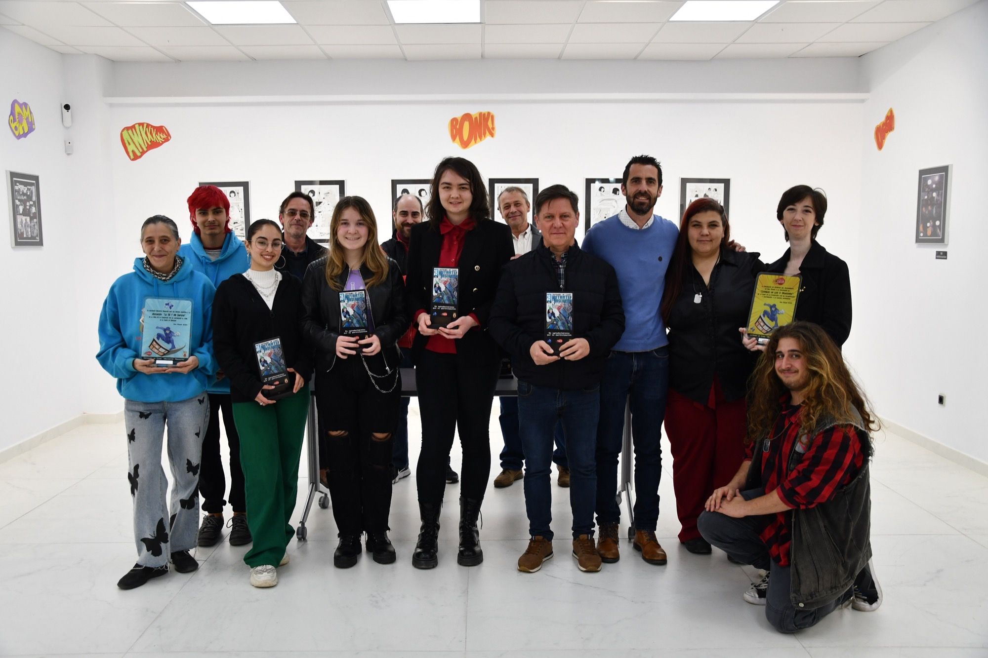 Entregados los premios del 28º Certamen de Cómic 'Mutantes Paseantes'.