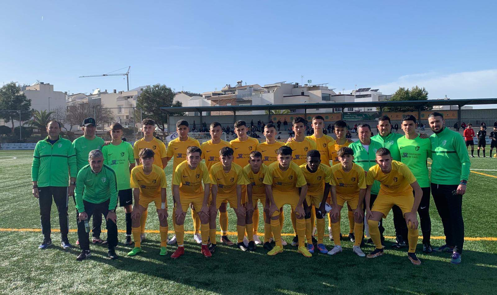 Formación de la selección infantil Gaditana con hasta seis jugadores comarcales
