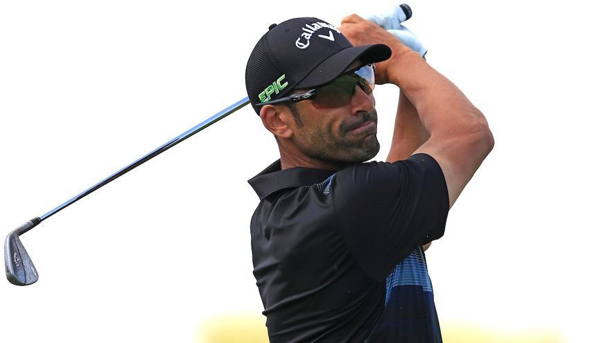 El golfista guadiareño Álvaro Quirós, en una imagen de archivo