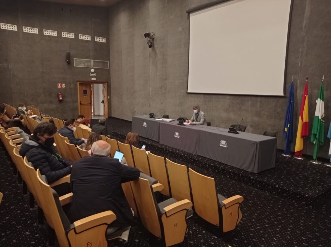 Reunión de los directores para la celebración de la X Feria de Ciclos Formativos en La Línea.