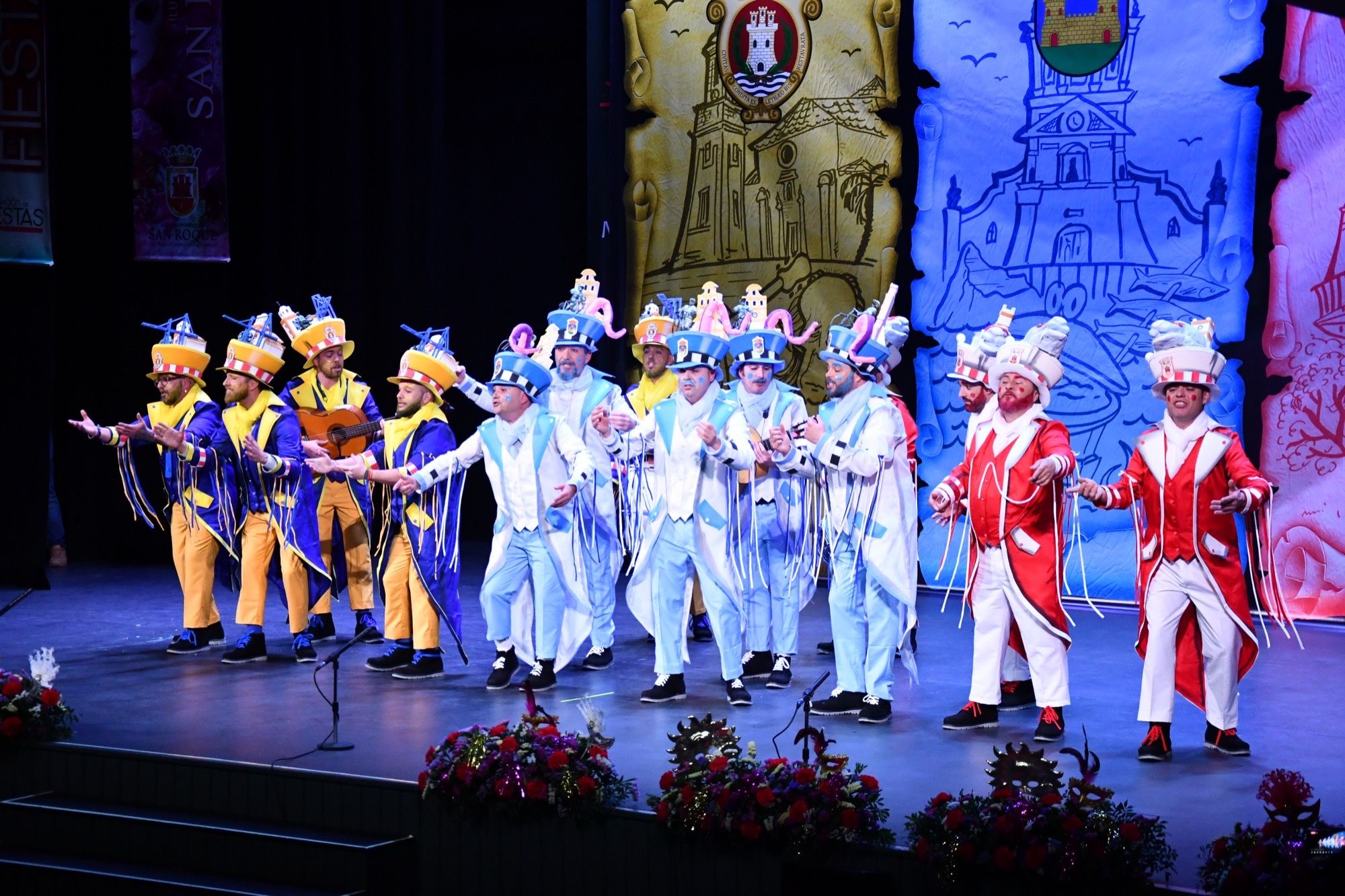 El Galiardo se llena de Carnaval con el inicio del concurso de agrupaciones.