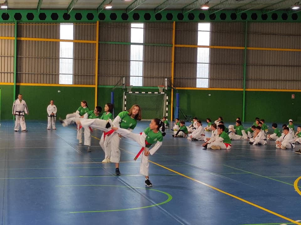 Casi un millar de niños y niñas de todas las edades se reúnen en el Complejo Deportivo de San Rafael por el Día del Deporte