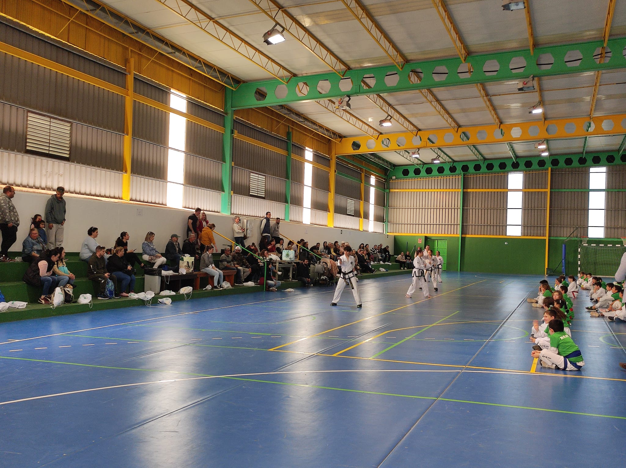 Casi un millar de niños y niñas de todas las edades se reúnen en el Complejo Deportivo de San Rafael por el Día del Deporte