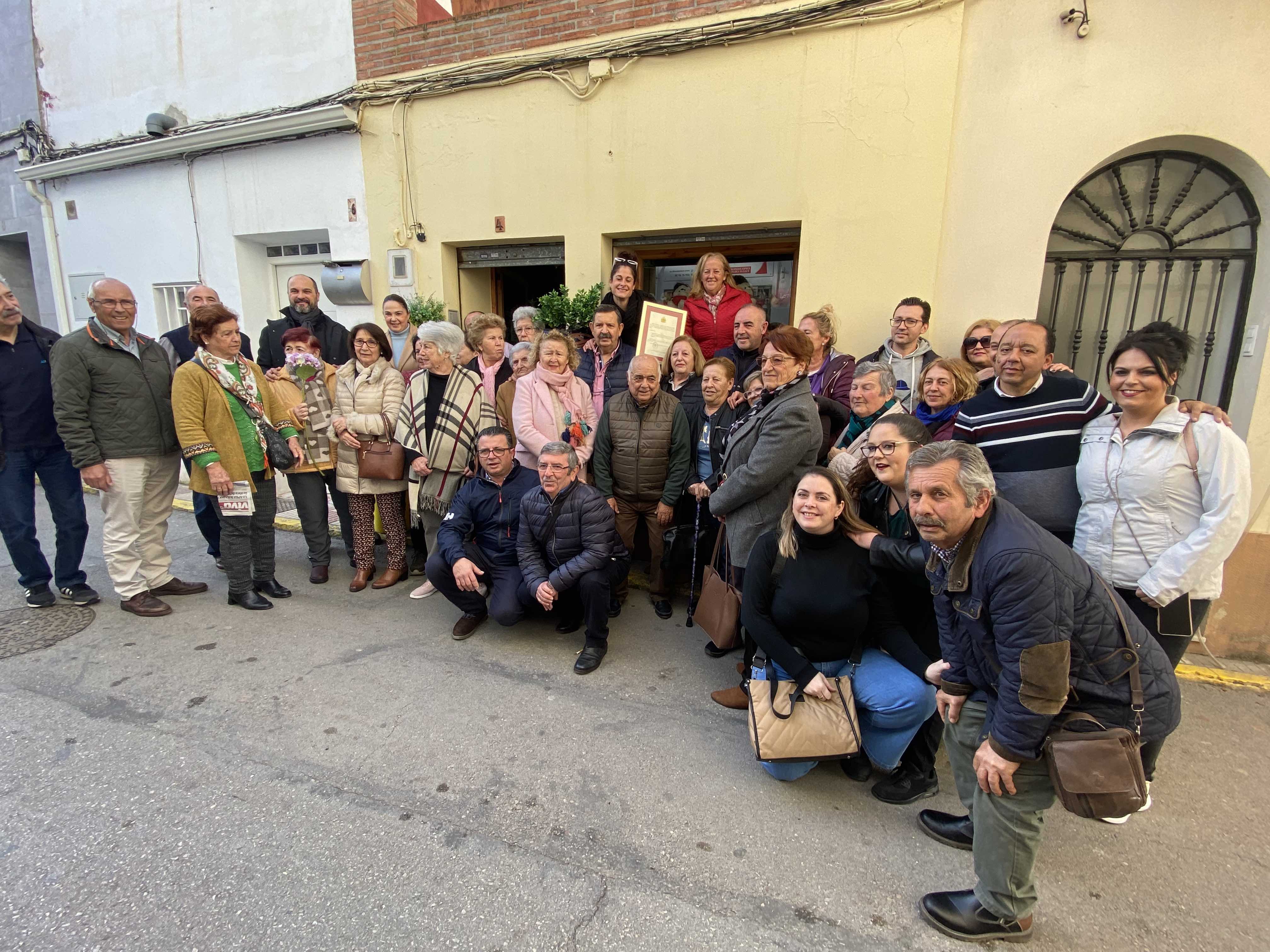 Reconocimiento a floristería 'Hermanos Agüera' de Los Barrios por sus casi cuatro décadas de historia.