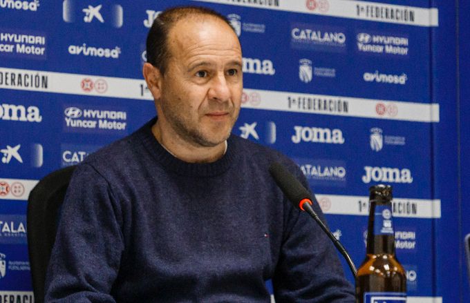 Alfredo Sánchez, entrenador del CF Fuenlabrada 