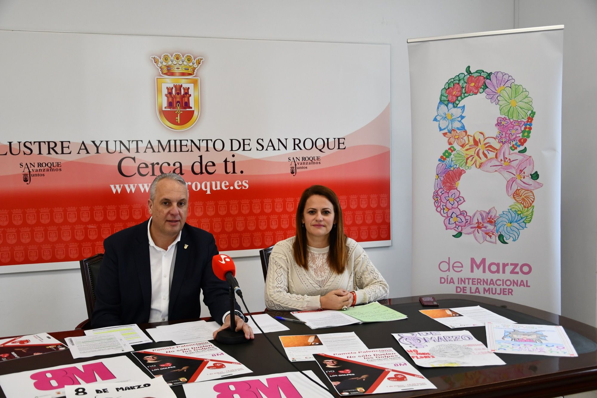 Actuaciones, concentraciones, teatro y conferencias en San Roque por el 8M.