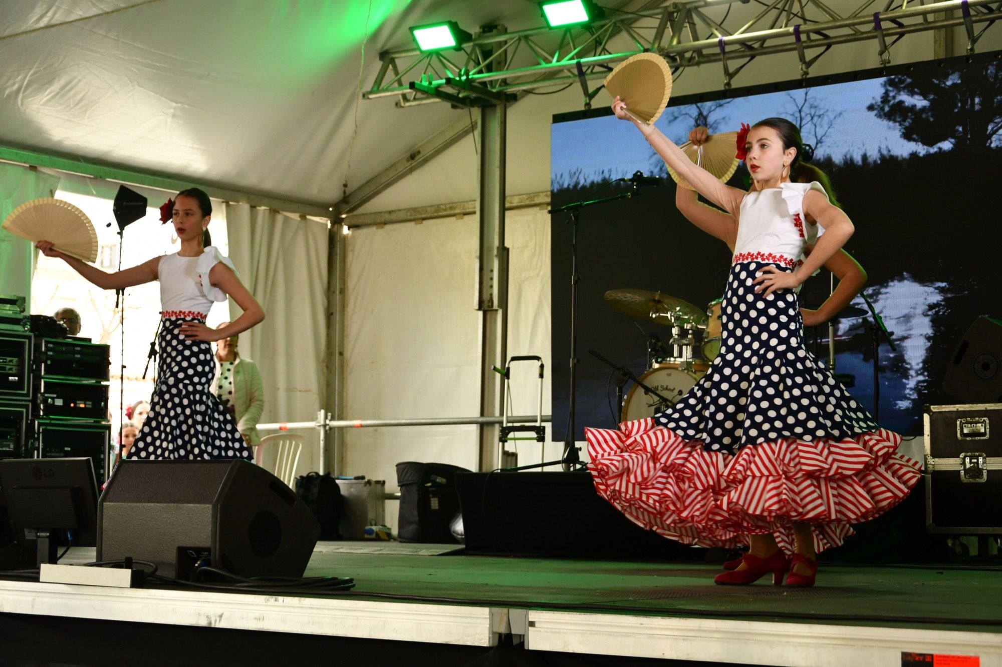 Baile flamenco y el concierto de Jonathan Santiago para celebrar el 28F en San Roque