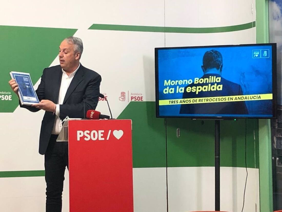 Cádiz.- El PSOE de Cádiz critica que "Juanma Moreno ha abandonado la gestión y se ha situado ya como candidato del PP"