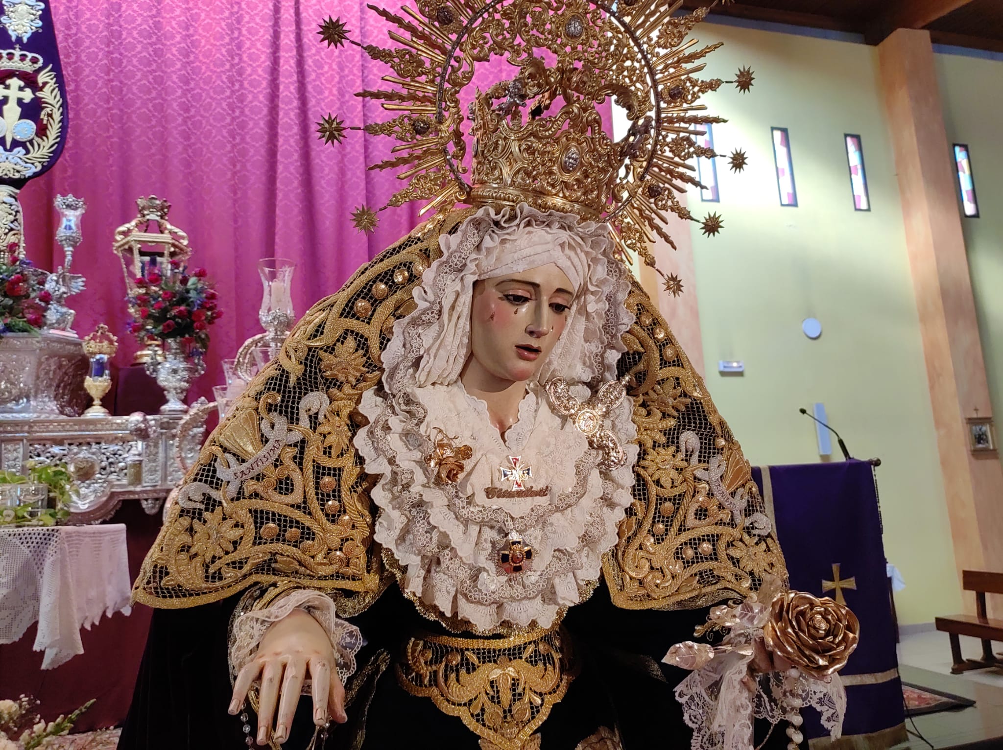  Tradicional besapié al Medinaceli de La Línea