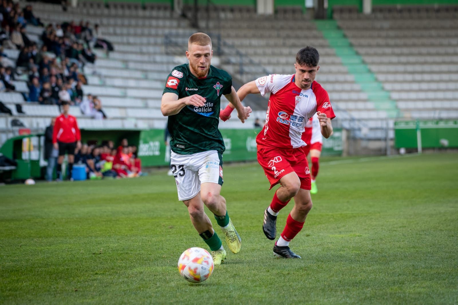 Ale Benítez y todo el equipo sufrió mucho contra Carlos Vicente. FOTO: RF