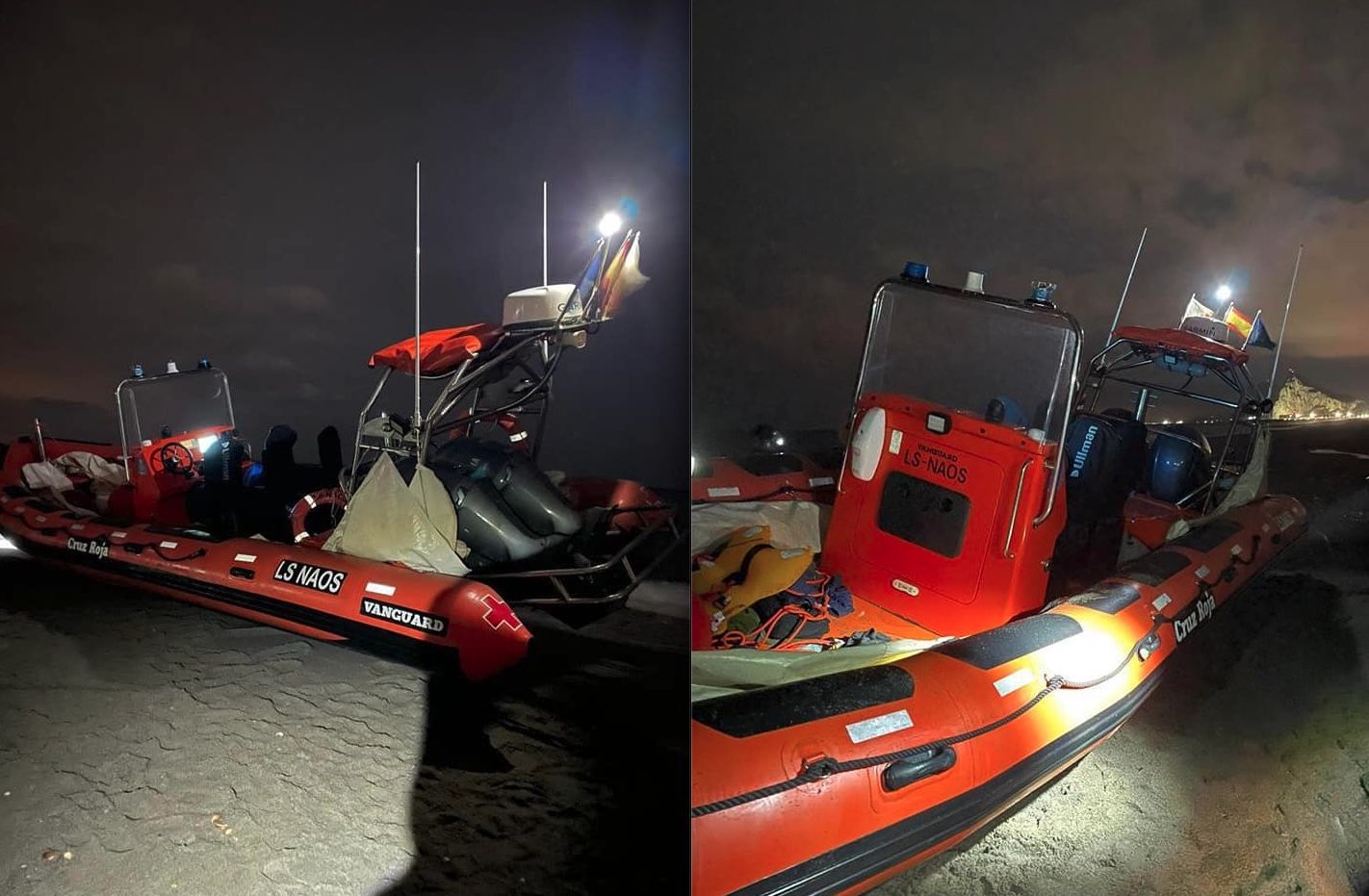 Recuperan en La Línea una embarcación de Cruz Roja que fue robada por narcos en Alicante Recuperan en La Línea una embarcación de Cruz Roja que fue robada por narcos en Alicante