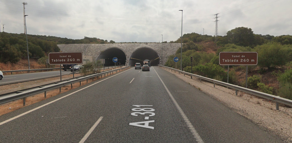 La Junta usará energía renovable para iluminar los túneles a su paso por la A-381
