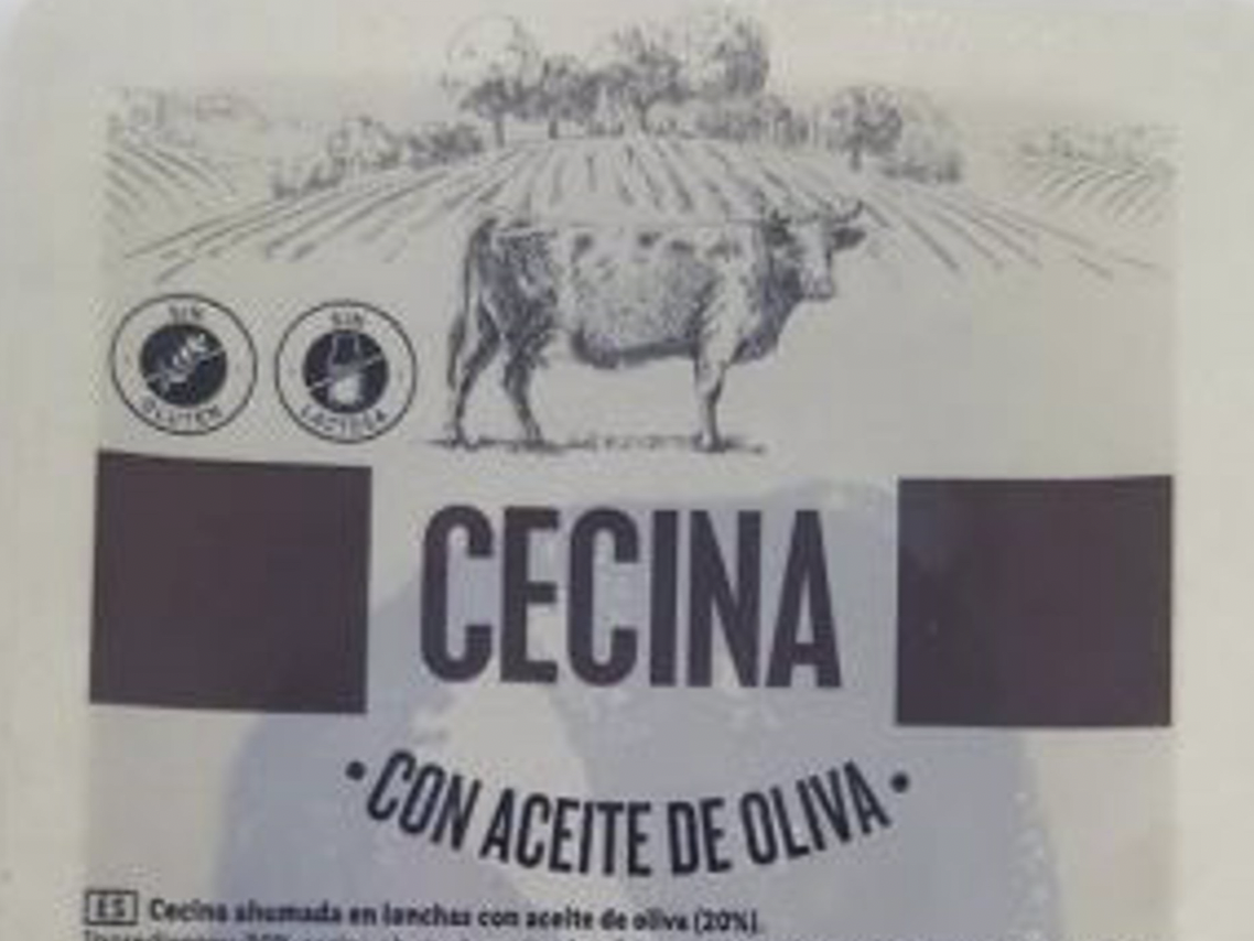 Alerta alimentaria por listeria en varios lotes de cecina loncheada en aceite de oliva de Lidl