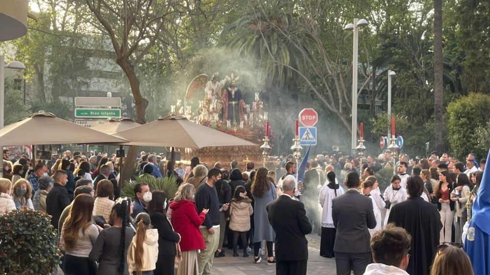 Dos procesiones de Algeciras cambian su itinerario por las obras en el parque