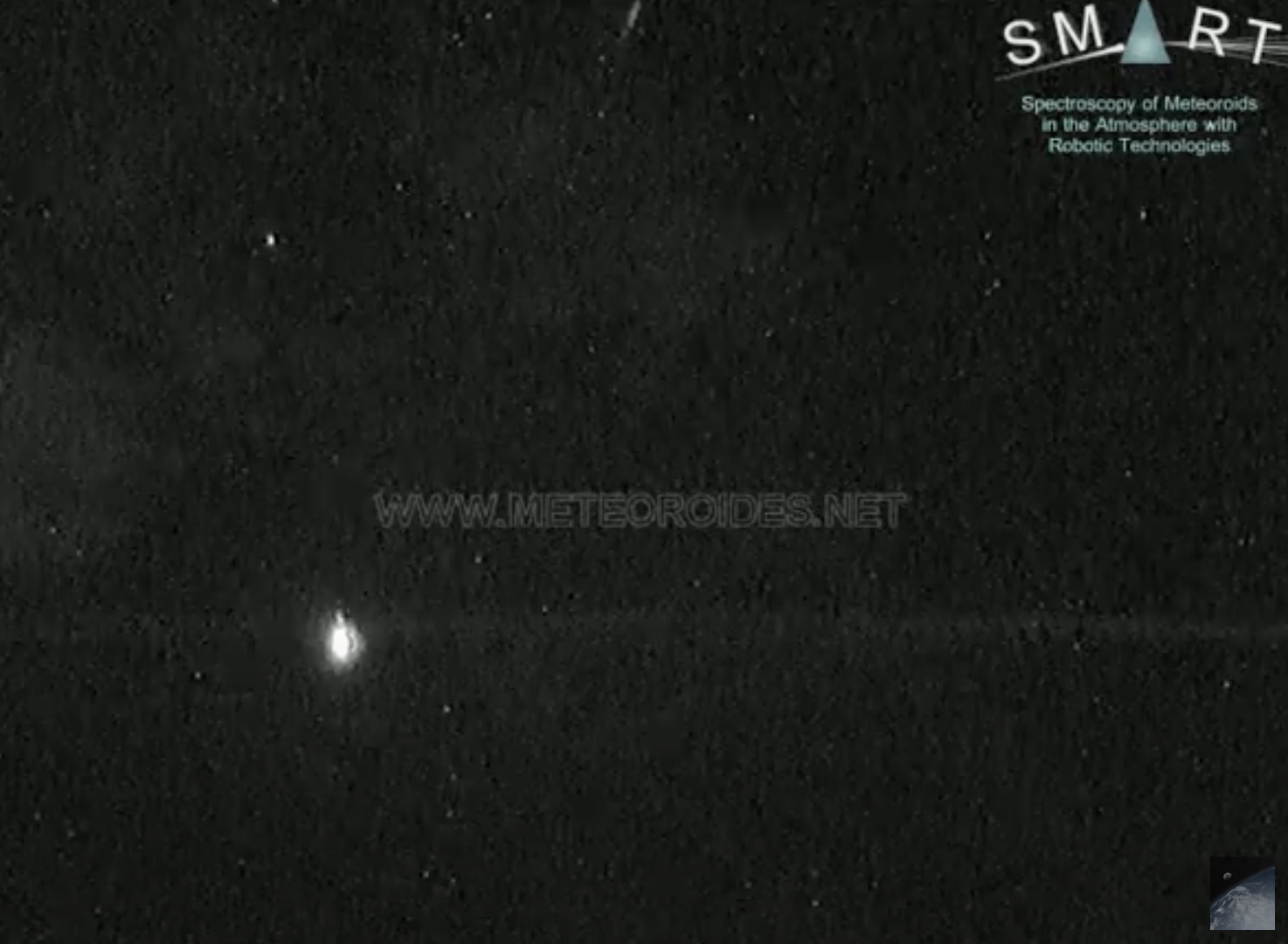Detectan una bola de fuego sobrevolando el cielo de Andalucía a 80.000 km/hora.
