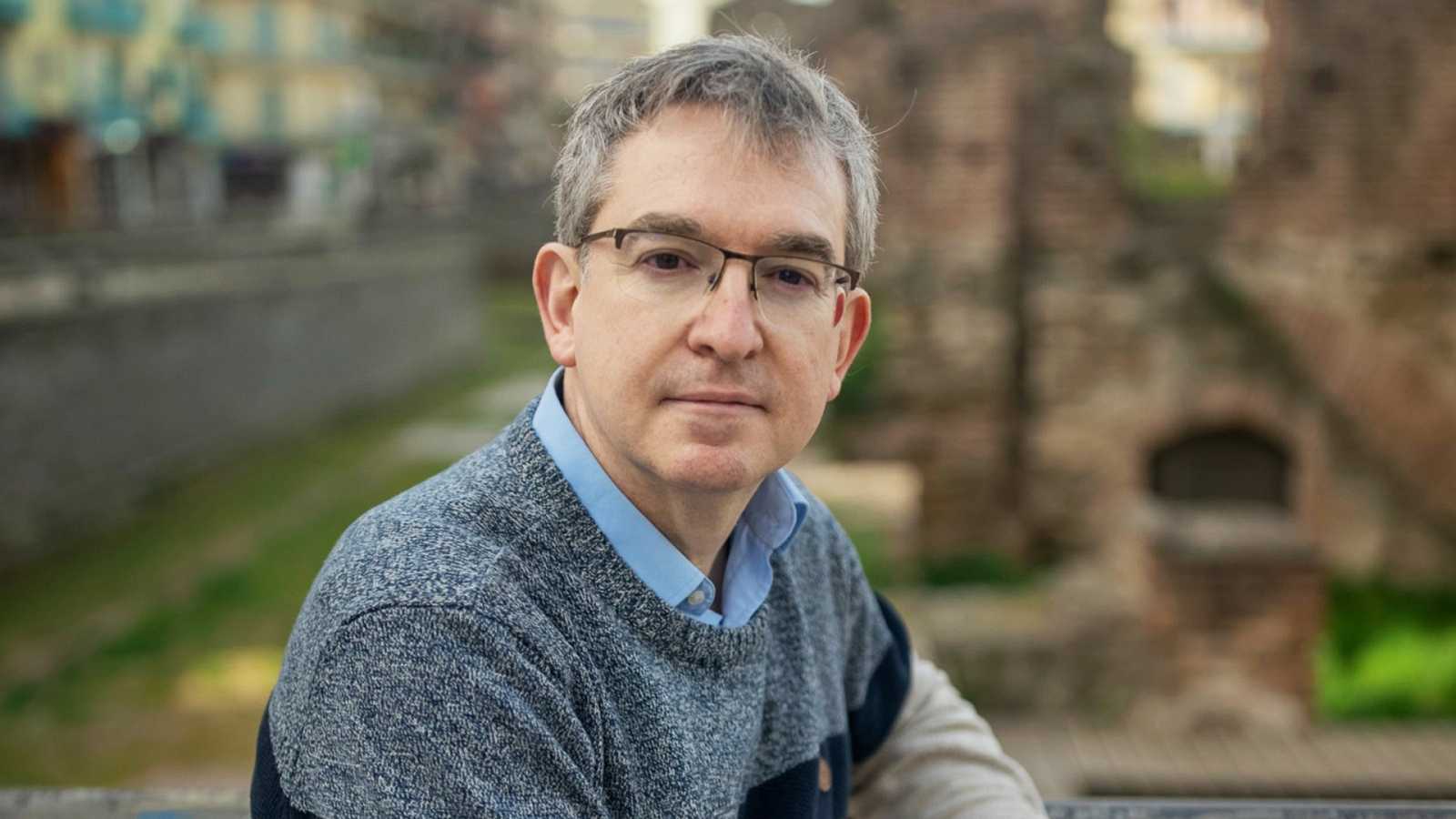 Santiago Posteguillo, en el Aula de Literatura del mes de abril.
