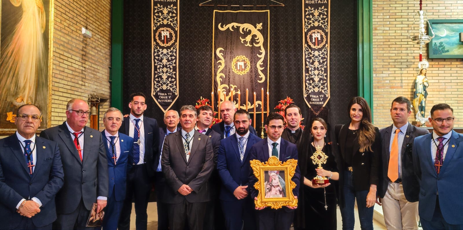 Noelia Pérez Arias pronuncia el XVI Pregón Juvenil de la Semana Santa de Algeciras.
