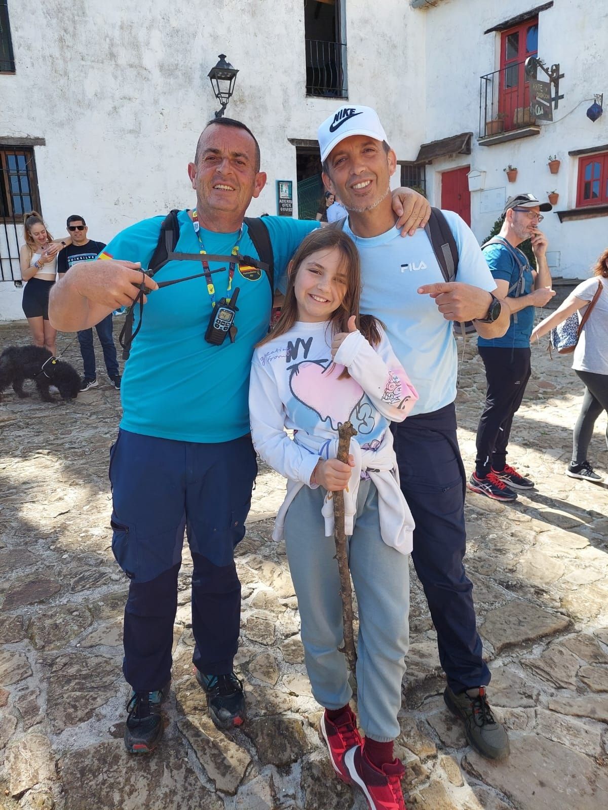 Marcha solidaria por la joven Rosa María Jiménez