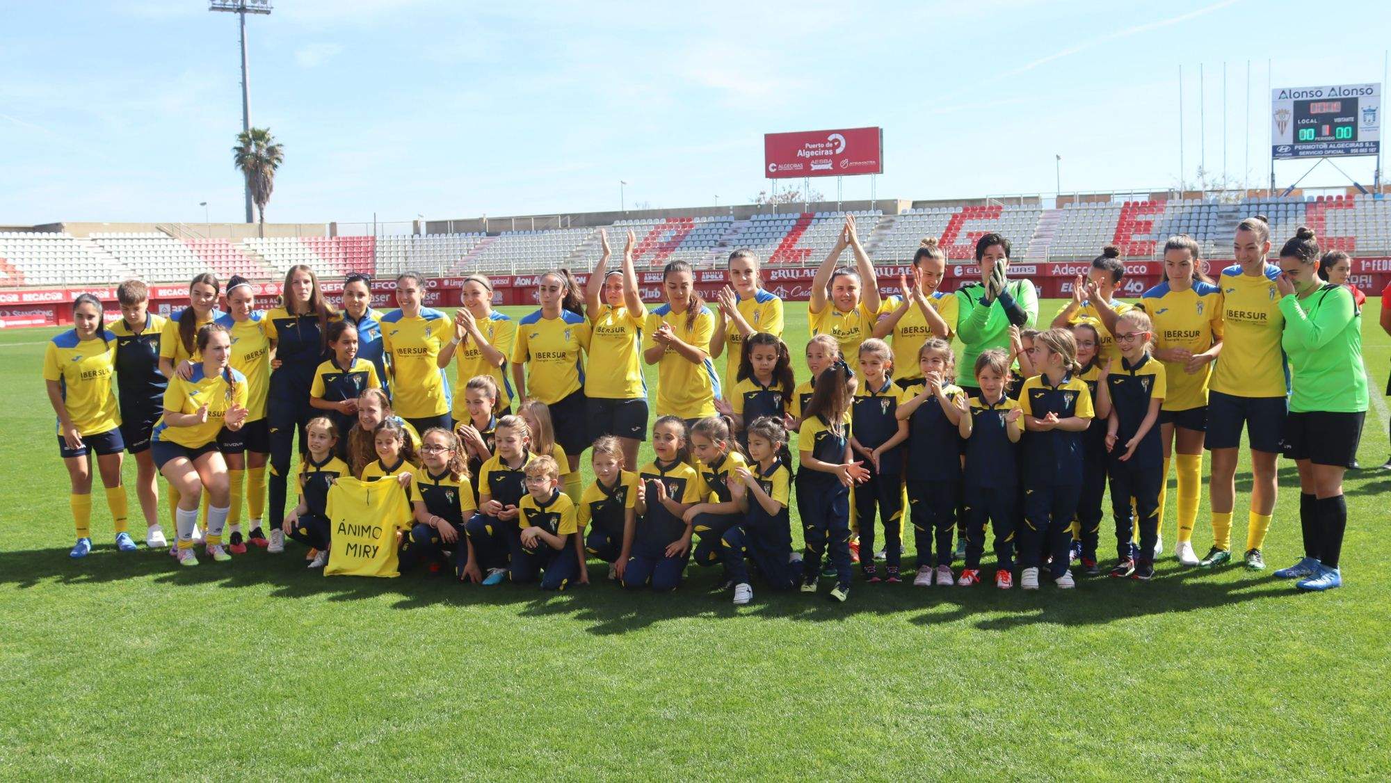 Las chicas del CD Algeciras se estrenan en el 'Nuevo Mirador' con un ...