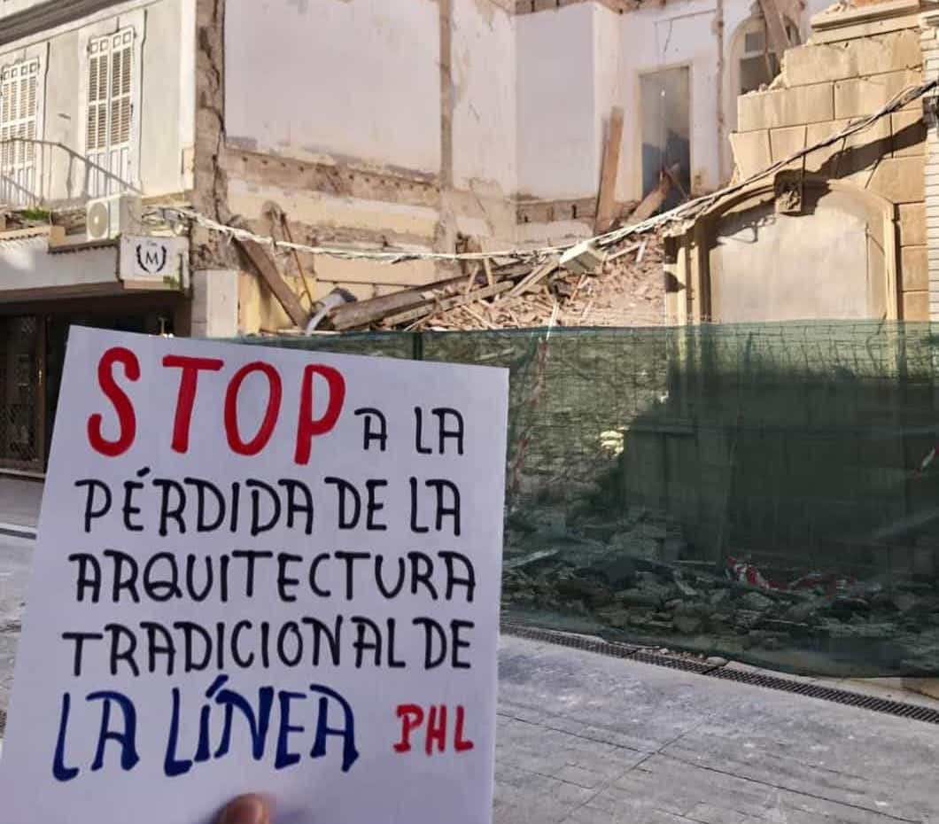 La Línea pierde la Casa de los Cordones, una de las joyas de su patrimonio arquitectónico. Foto: PHL.