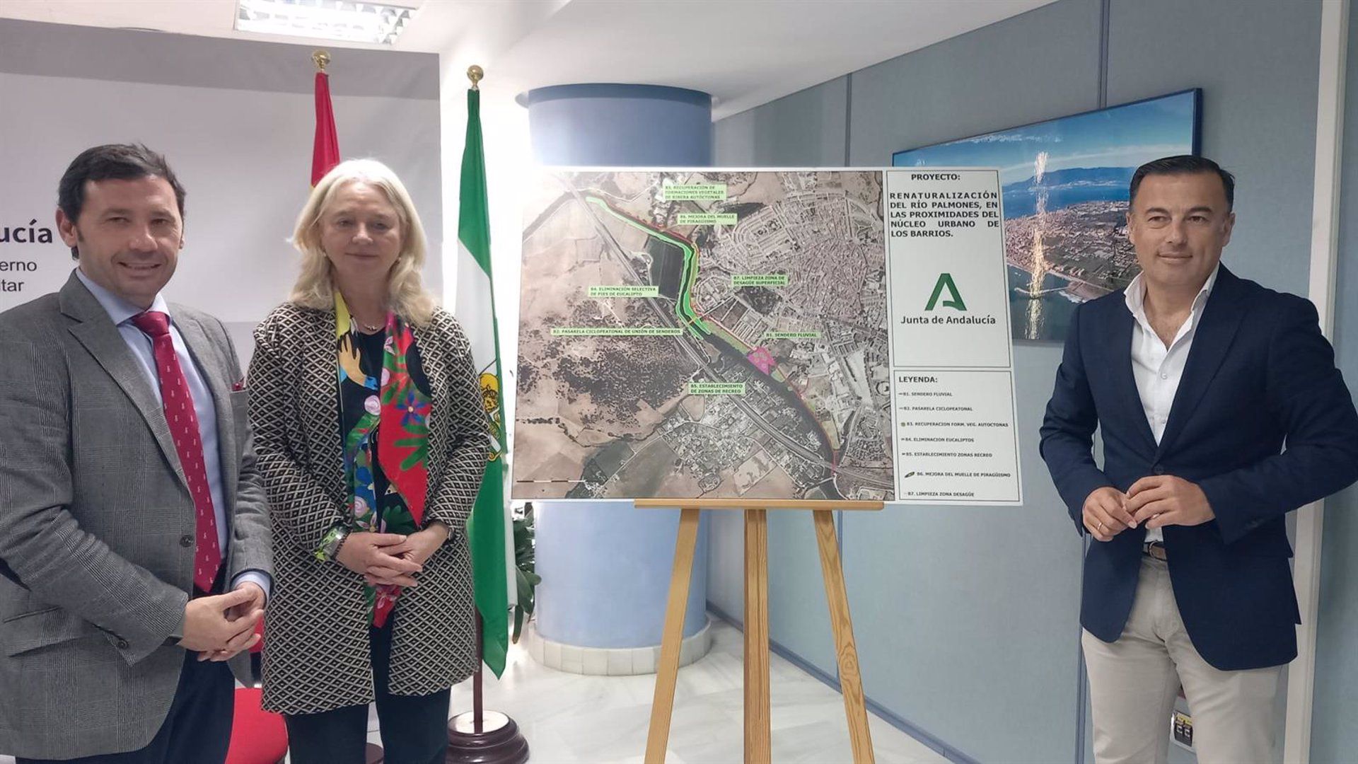 La Junta invertirá 1,5 millones de euros para mejorar la integración del río Palmones con Los Barrios